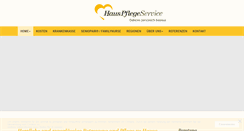 Desktop Screenshot of hauspflegeservice.ch