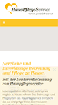 Mobile Screenshot of hauspflegeservice.ch